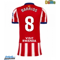 Atletico Madrid Pablo Barrios #8 Hjemmedrakt Dame 2026-27 Kortermet